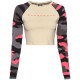 фланелка,с,дълъг,ръкав,дамски,топове,dangerous,dngrs,bold,long,sleeve,top,beige,(beige,camo)