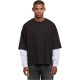 тениска,мъжки,тениски,дамски,тениски,def,double,long,sleeve,t,shirt,black,(jet,black,bright,white)