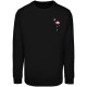 тениска,мъжки,тениски,дамски,тениски,merchcode,flamingo,long,sleeve,t,shirt,black,(black)