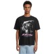 тениска,мъжки,тениски,дамски,тениски,mister,tee,be,fearless,oversize,short,sleeve,t,shirt,black,(black)