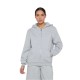 блуза,дамски,блузи,urban,classics,fluffy,full,zip,sweatshirt,grey,(heather,grey)
