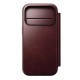 други,аксесоари,nomad,modern,leather,folio,iphone,17,pro,phone,case,brown,red,(burgundy)