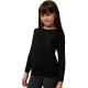 детско,бельо,ysabel,mora,70300,long,sleeve,base,layer,black,(black)