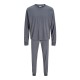 пижама,мъжки,пижами,jack,&,jones,solid,long,sleeve,pyjama,grey,(turbulence)
