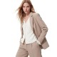 сако,дамски,сака,pieces,bosella,loose,fit,blazer,beige,(white,pepper)