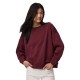 блуза,дамски,блузи,pieces,chilli,loose,fit,sweatshirt,red,(tawny,port)