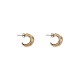 бижутерия,pieces,erika,hoop,earrings,golden,(gold,colour)
