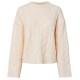 блуза,мъжки,пуловери,дамски,пуловери,pieces,kathy,sweater,beige,(birch,melange)