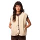 елек,дамски,жилетки,pieces,katty,teddy,vest,beige,(birch,hot,fudge,piping)