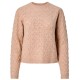 блуза,мъжки,пуловери,дамски,пуловери,pieces,lelou,sweater,beige,(taupe,gray,melange)