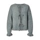 жилетка,мъжки,пуловери,дамски,пуловери,pieces,sally,reverisble,cardigan,grey,(medium,grey,melange)