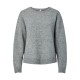 блуза,мъжки,пуловери,дамски,пуловери,pieces,sally,sweater,grey,(medium,grey,melange)