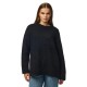 блуза,мъжки,пуловери,дамски,пуловери,pieces,tina,sweater,black,(black)