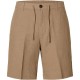 къси,панталони,мъжки,панталони,дамски,панталони,selected,leroy,linen,regular,fit,shorts,brown,(caribou)