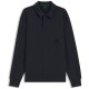 блуза,мъжки,пуловери,boss,placket,10280170,sweatshirt,blue,black,(dark,blue)