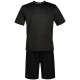 пижама,мъжки,пижами,boss,relax,01,short,sleeve,pyjama,black,(black)