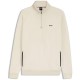 блуза,мъжки,пуловери,boss,sense,10265882,half,zip,sweatshirt,beige,(open,white)