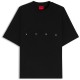 тениска,мъжки,тениски,дамски,тениски,hugo,dariso,10280011,short,sleeve,t,shirt,black,(black)