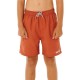 бански,гащета,детски,бански,костюми,rip,curl,streamline,offset,volley,swimming,shorts,orange,(baked,clay)