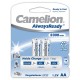 батерии,camelion,alwaysready,2300mah,alkaline,battery,2,units,clear,(silver,green)