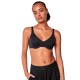 дамско,бельо,дамски,бикини,и,танкини,gisela,capacity,wire,without,foam,bra,black,(black)