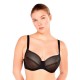 дамско,бельо,дамски,бикини,и,танкини,gisela,full,coverage,non,padded,bra,black,(black)