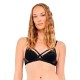 дамско,бельо,дамски,бикини,и,танкини,gisela,lace,demi,cup,crossed,straps,bra,black,(black)