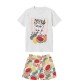 пижама,дамски,пижами,gisela,printed,frida,collection,short,sleeve,pyjama,white,(white)