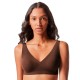 дамско,бельо,дамски,бикини,и,танкини,gisela,removable,push,up,wirefree,bra,brown,(chocolate)