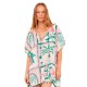 рокля,дамски,поли,и,рокли,gisela,tropical,print,kaftan,short,sleeve,dress,white,(printed)