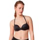 сутиен,дамско,бельо,дамски,бикини,и,танкини,gisela,wireless,push,up,bra,black,(black)