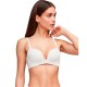 дамско,бельо,дамски,бикини,и,танкини,gisela,wireless,push,up,extreme,neckline,bra,white,(white)