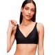 дамско,бельо,дамски,бикини,и,танкини,gisela,wireless,removable,foam,bra,black,(black)