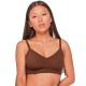 дамско,бельо,дамски,бикини,и,танкини,gisela,wireless,top,removable,foam,bra,brown,(chocolate)