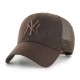 шапка,всички,шапки,47,mlb,new,york,yankees,branson,cap,brown,(brown)