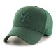 шапка,всички,шапки,47,mlb,new,york,yankees,mvp,branson,cap,green,(green)