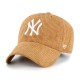 шапка,всички,шапки,47,mlb,new,york,yankees,thick,cord,cap,brown,(light,beige)
