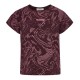 тениска,мъжки,тениски,дамски,тениски,hummel,aop,a,shaped,short,sleeve,t,shirt,brown,(fossil)