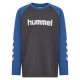 тениска,мъжки,тениски,дамски,тениски,hummel,logo,long,sleeve,t,shirt,grey,(bijou,blue)
