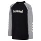 тениска,мъжки,тениски,дамски,тениски,hummel,logo,long,sleeve,t,shirt,black,(black,grey,melange)