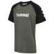тениска,мъжки,тениски,дамски,тениски,hummel,logo,short,sleeve,t,shirt,green,(castor,gray)
