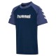 тениска,мъжки,тениски,дамски,тениски,hummel,logo,short,sleeve,t,shirt,blue,(grape,leaf,dark,grey)