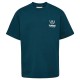 тениска,мъжки,тениски,дамски,тениски,hummel,loose,graphic,bts,short,sleeve,t,shirt,blue,(reflecting,pond)
