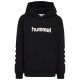 суичър,детски,блузи,hummel,regular,logo,hoodie,black,(black)