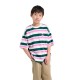 тениска,мъжки,тениски,дамски,тениски,hummel,silly,boxy,stripe,short,sleeve,t,shirt,multicolor,(blue,fog)