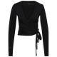 тениска,мъжки,тениски,дамски,тениски,hummel,soft,wrap,long,sleeve,t,shirt,black,(black)