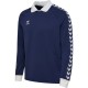 дамски,блузи,с,яка,мъжки,блузи,с,яка,hummel,root,long,sleeve,polo,blue,(marine)