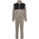 анцуг,детски,анцузи,hummel,colorblock,tracksuit,beige,grey,(peppercorn)
