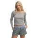 фланелка,с,дълъг,ръкав,дамски,топове,superdry,athletic,essential,lace,long,sleeve,top,grey,(grey,marl)