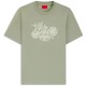 тениска,мъжки,тениски,дамски,тениски,hugo,dangen,short,sleeve,t,shirt,beige,green,(light,pastel,green)